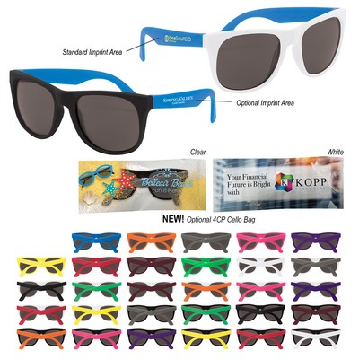 Recycled Rubberized Sunglasses